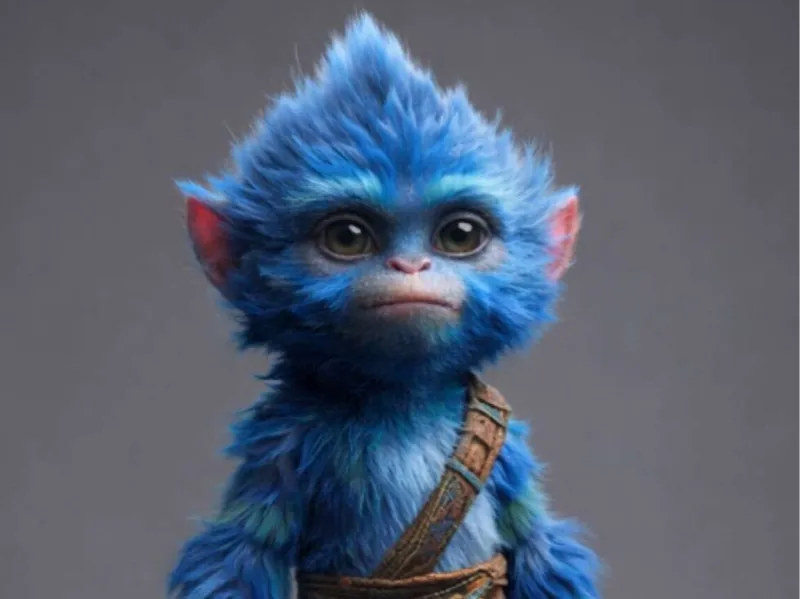 Simiah Ape Miniature
