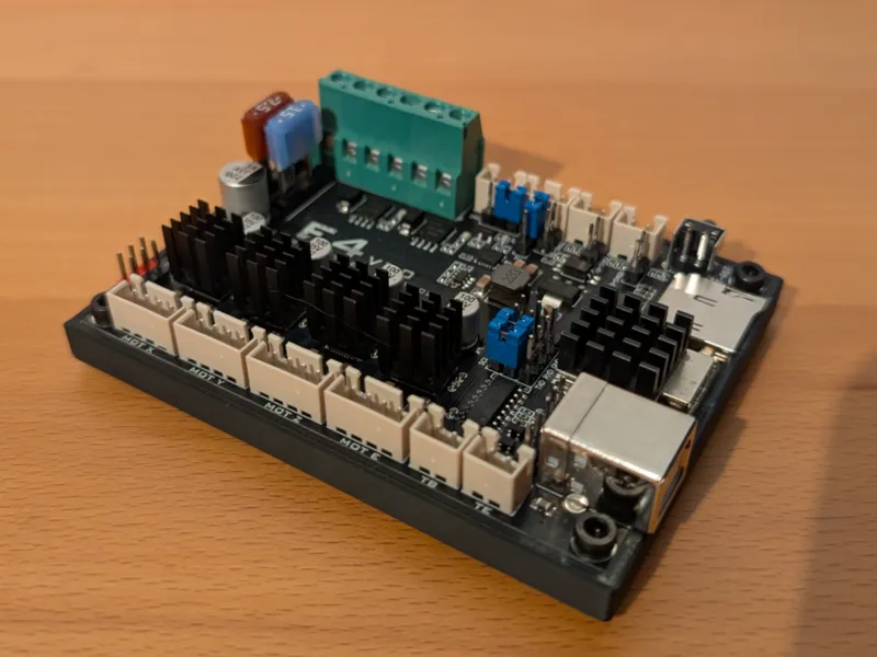 Backplate for Fysetc E4 3D Printer Mainboard
