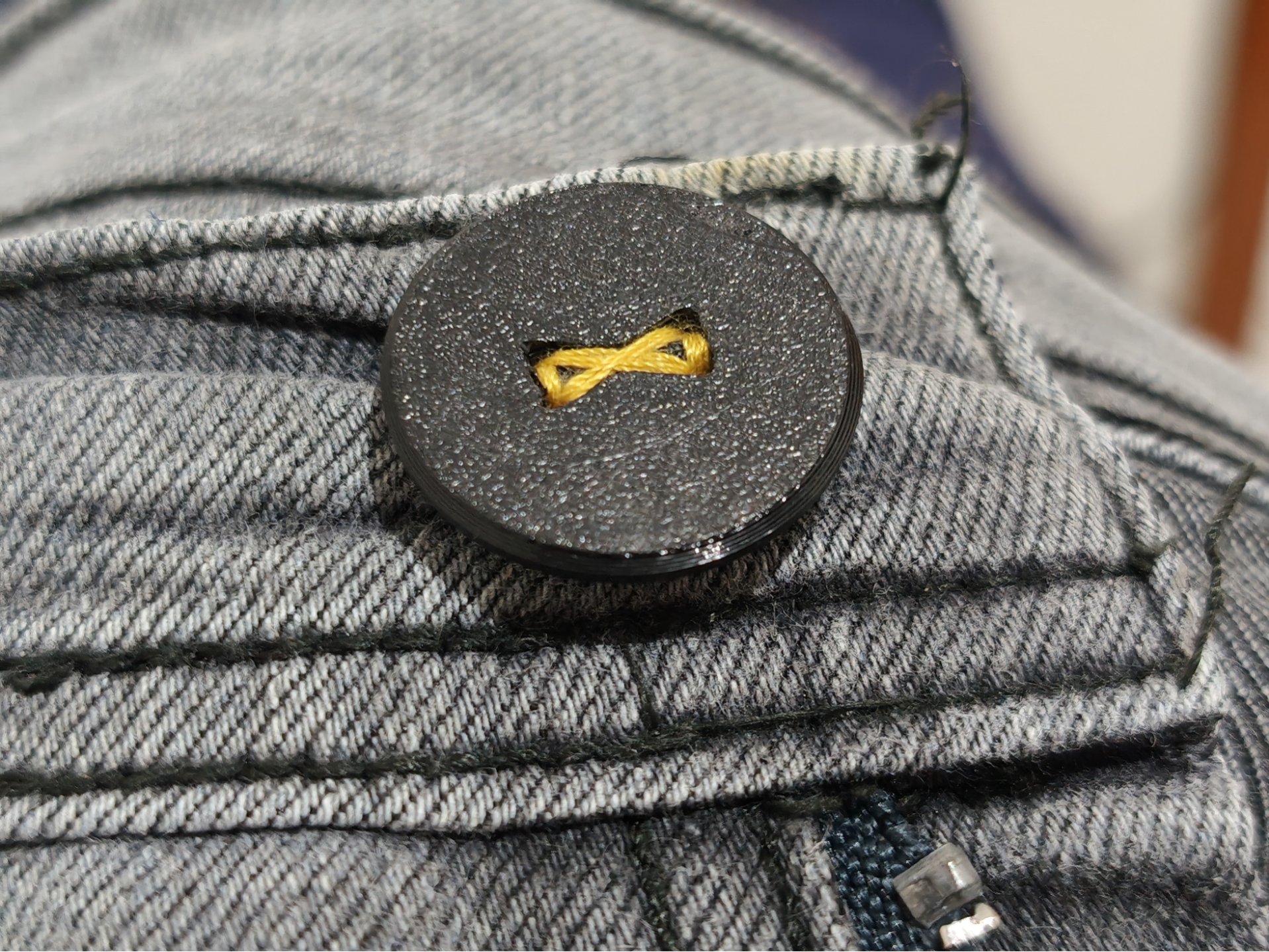 Button for pants / jeans