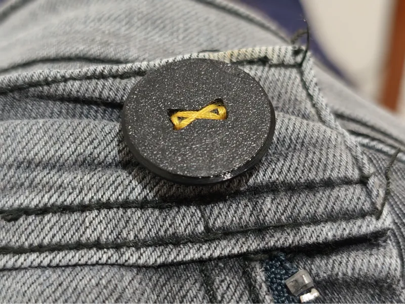Button for pants / jeans