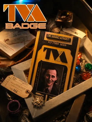 Letrero o emblema decorativo: Loki Inspired TVA Badge from Avengers : Doomsday — vista de referencia 2