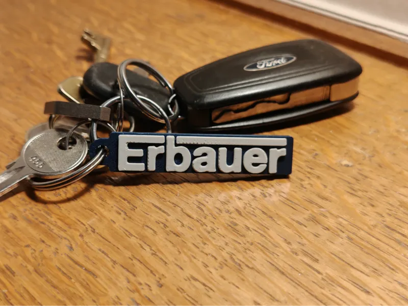 Erbauer Keychain