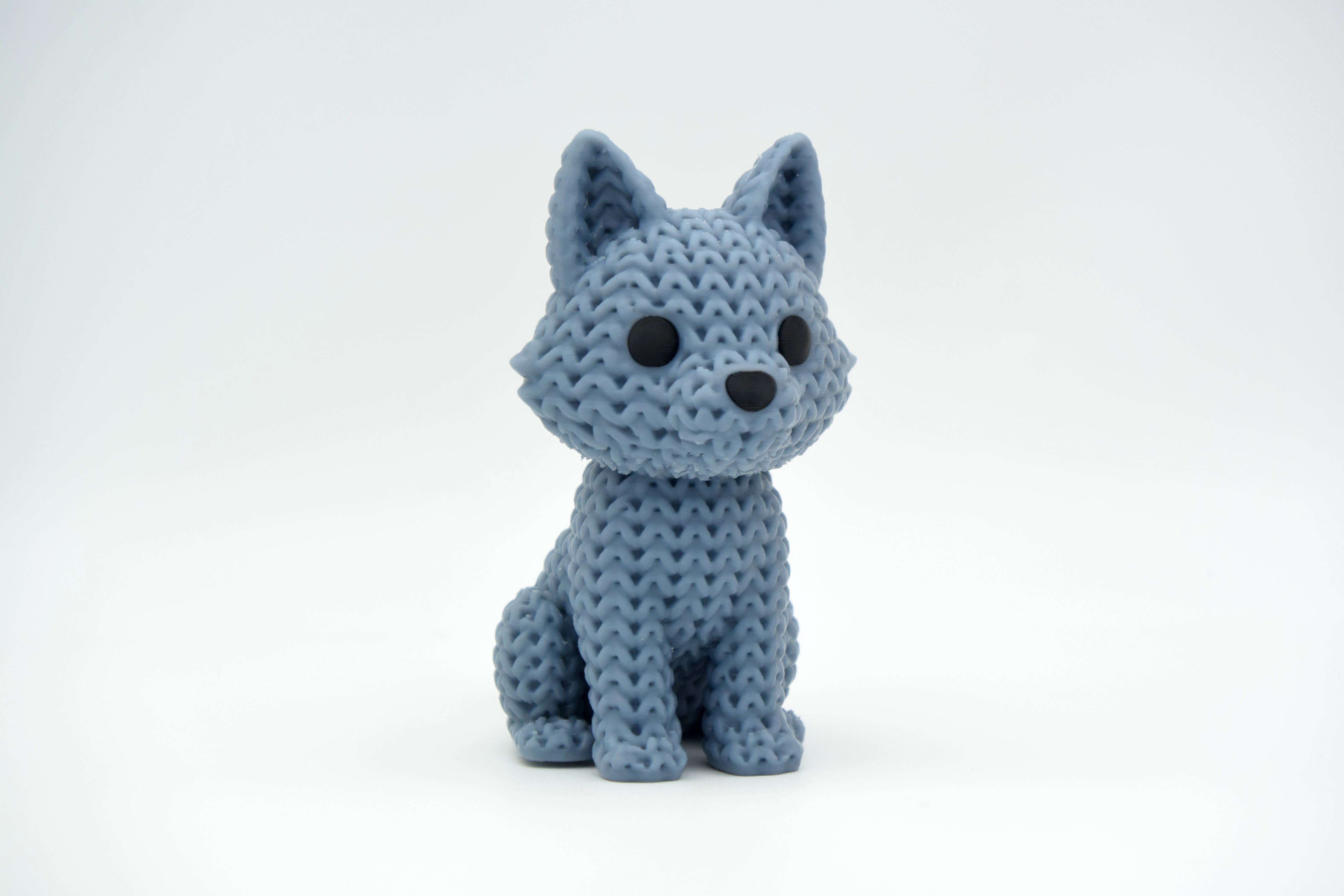 Miniatura 2 do modelo 3D Knitted Wolf