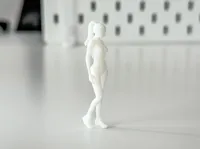 Figurine miniature femme sportive pour diorama — photo 2