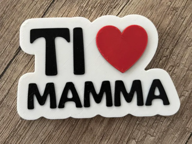 Calamita Festa della Mamma - Ti amo Mamma - no AMS