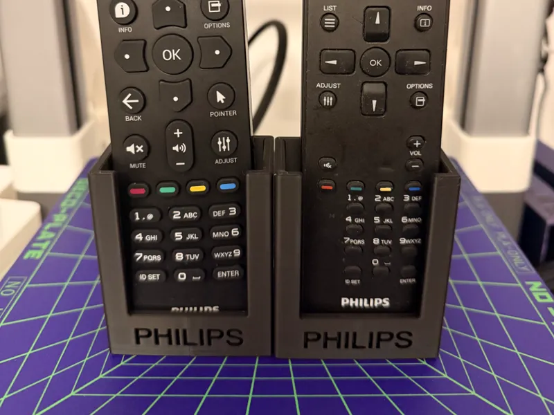 Customizable Remote Control Holder, M5 Screw Mount