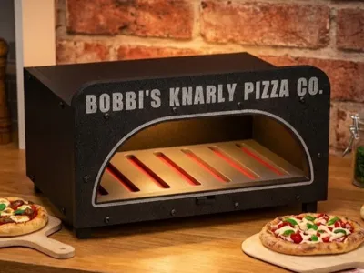 Kids Pizza Oven - blank or editable front plates