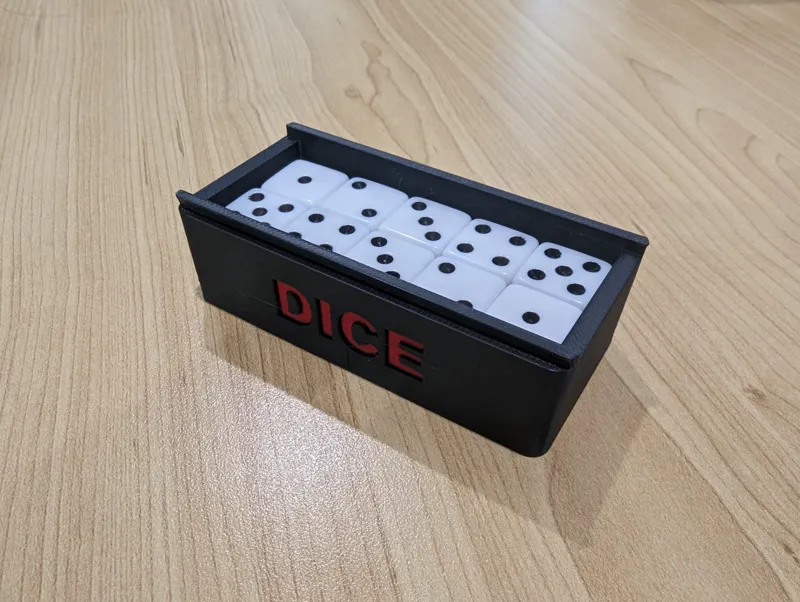 Dice Box x10 (suits 16mm dice)