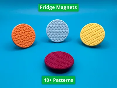 Fridge Magnets with Patterns