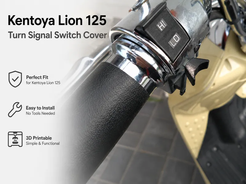 Turn signal switch cover