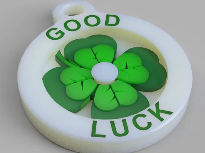 Clover keychain