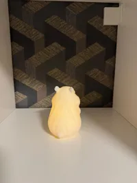 Lampe capybara avec cœur — photo 5