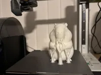 Lampe capybara avec cœur — photo 1