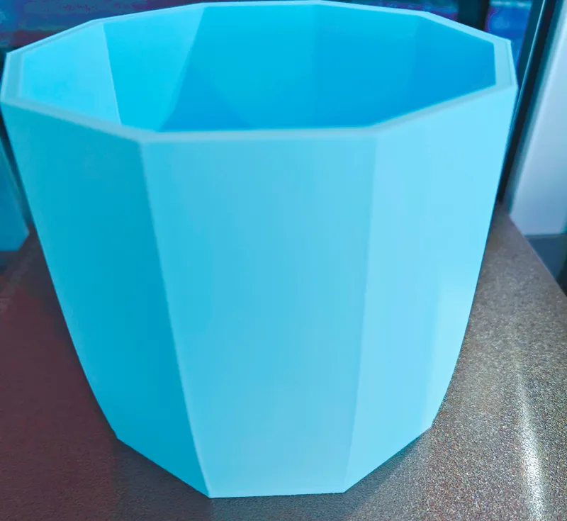 Einfache Vase/Übertopf