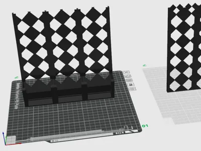 Nespresso Vertuo Capsule Wall Mount. 2 plates