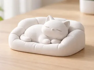 小猫睡沙发