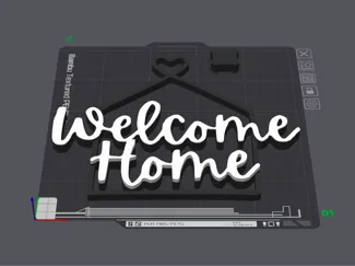 Welcome Home Sign