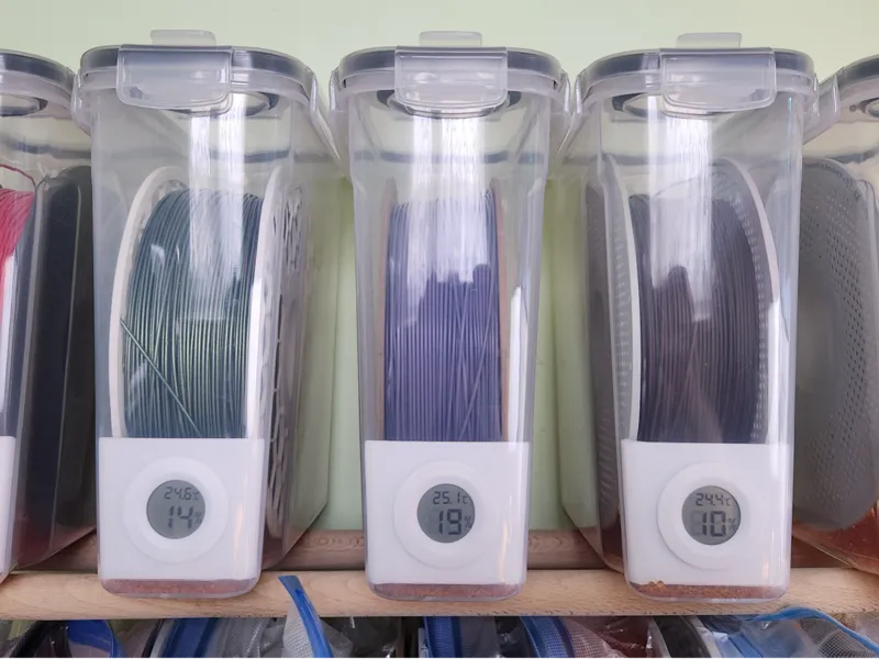 Simple Cereal box humidity meter insert - 10g
