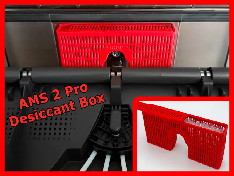 AMS 2 Pro Rear Desiccant Box - Spill Proof