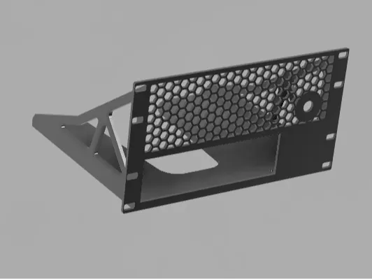10" Rack 3U ITX mount 