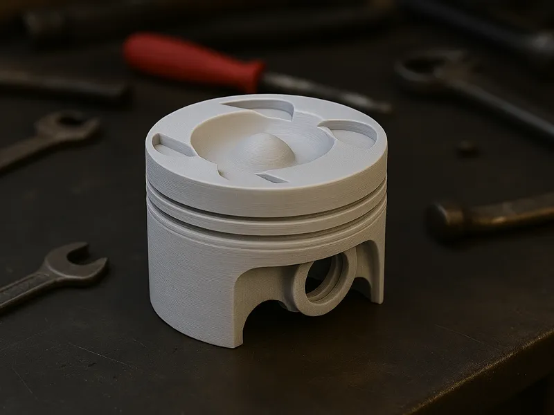 Pistone v10 motore engine perfetta riproduzione