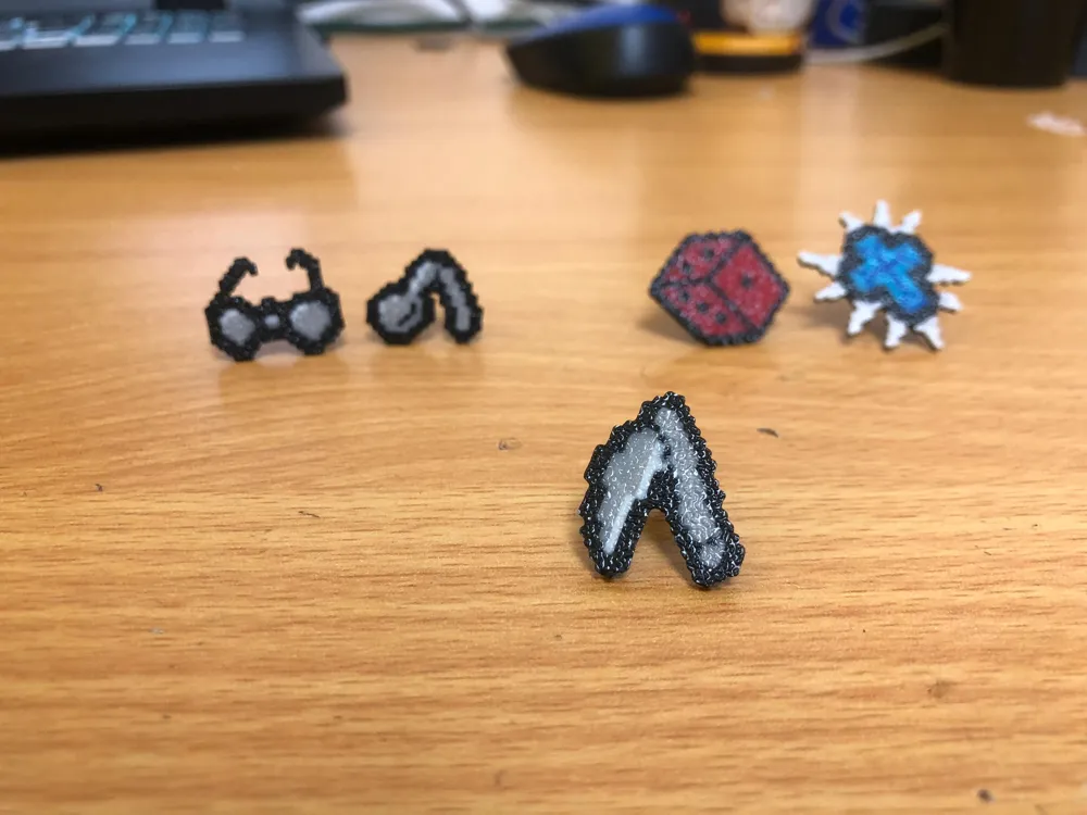 Pin Issac The Binding of Isaac Pins by Luijo MakerWorld: Download Free 3D Models