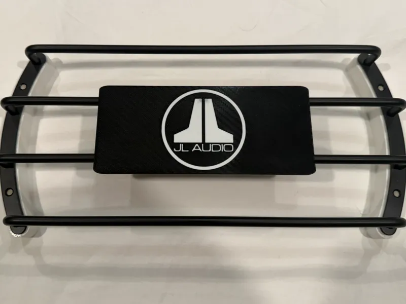 12" Subwoofer Grill Logo Plate - JL Audio
