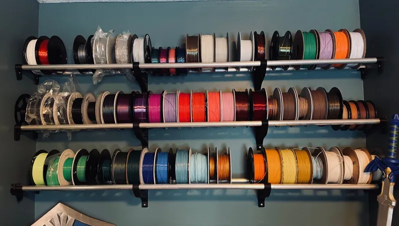 Filament wall shelf remix plus extras