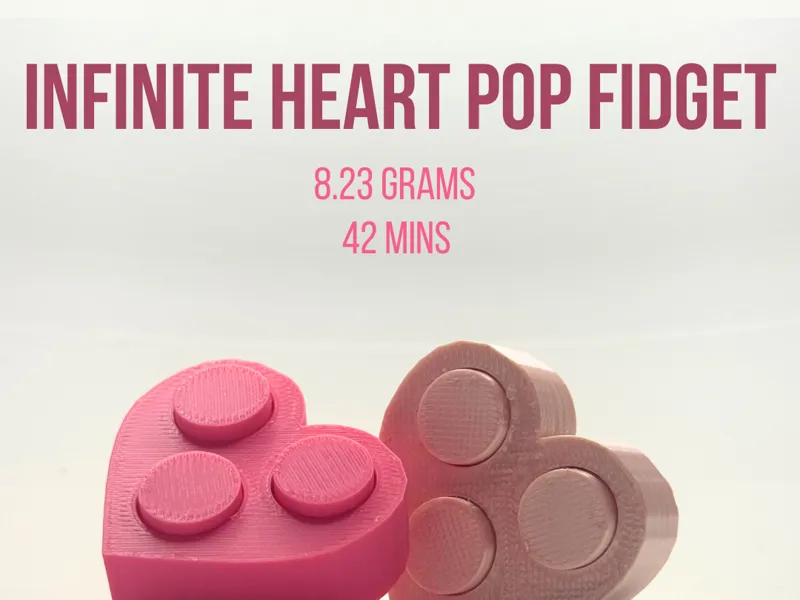 Infinite Heart Pop Fidget