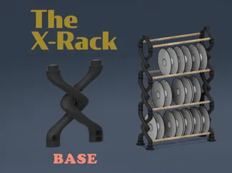The X-Rack - Your new stackable shelf
