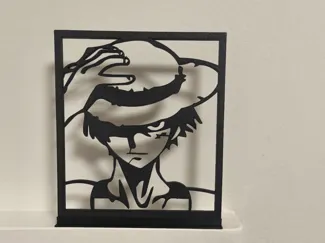 Picture one piece-quadretto con base one piece