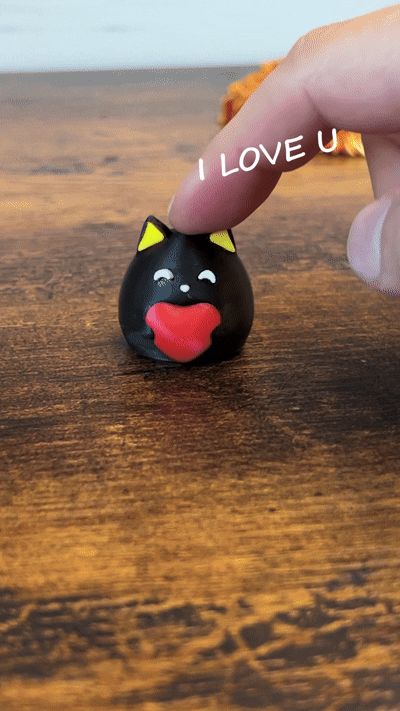 Valentine’s Fidget: Jumping Heart Cat. no AMS