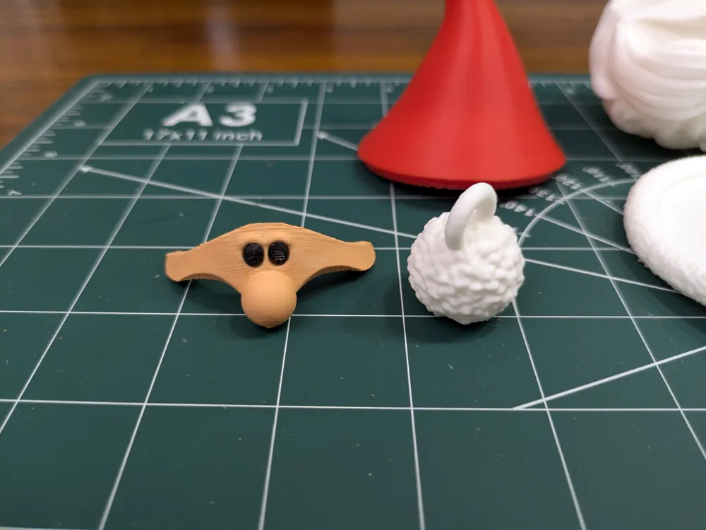 Sphere Santacraft Santa Sphere (Multipart, no AMS) - Free 3D Print Model - MakerWorld
