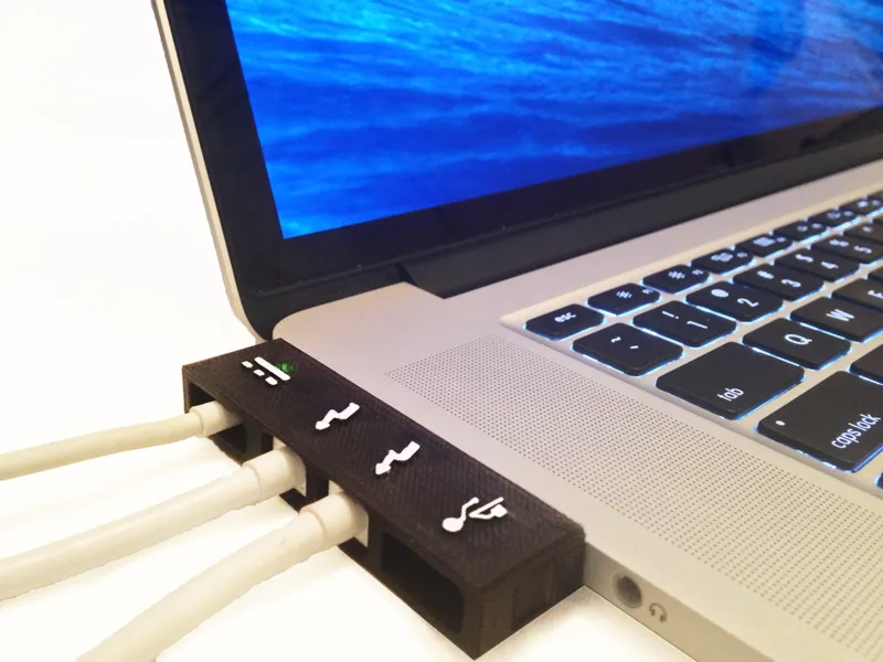 MacBook Pro接口接线保护套 固定锁 MacBook Pro Retina Case