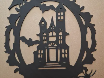 halloween picture frame