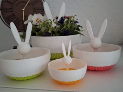 Bunny Bowl – Easter Decoration (3 Sizes)