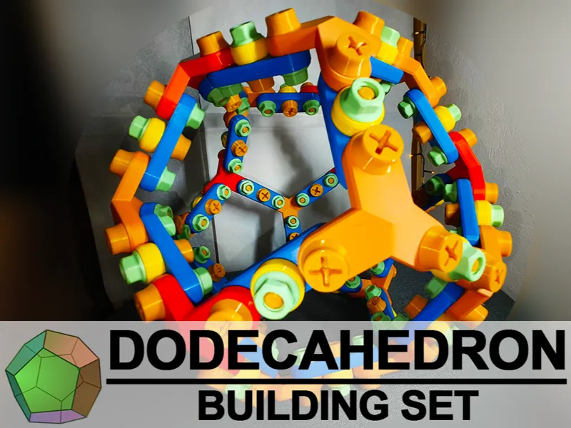 Let's Build Big PentaBall (Dodecahedron)