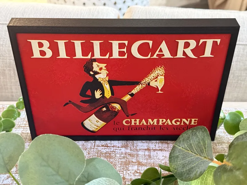 Billecart Champagne Hueforge & Frame