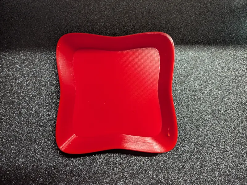 Square-ish Tray for Potted Plants