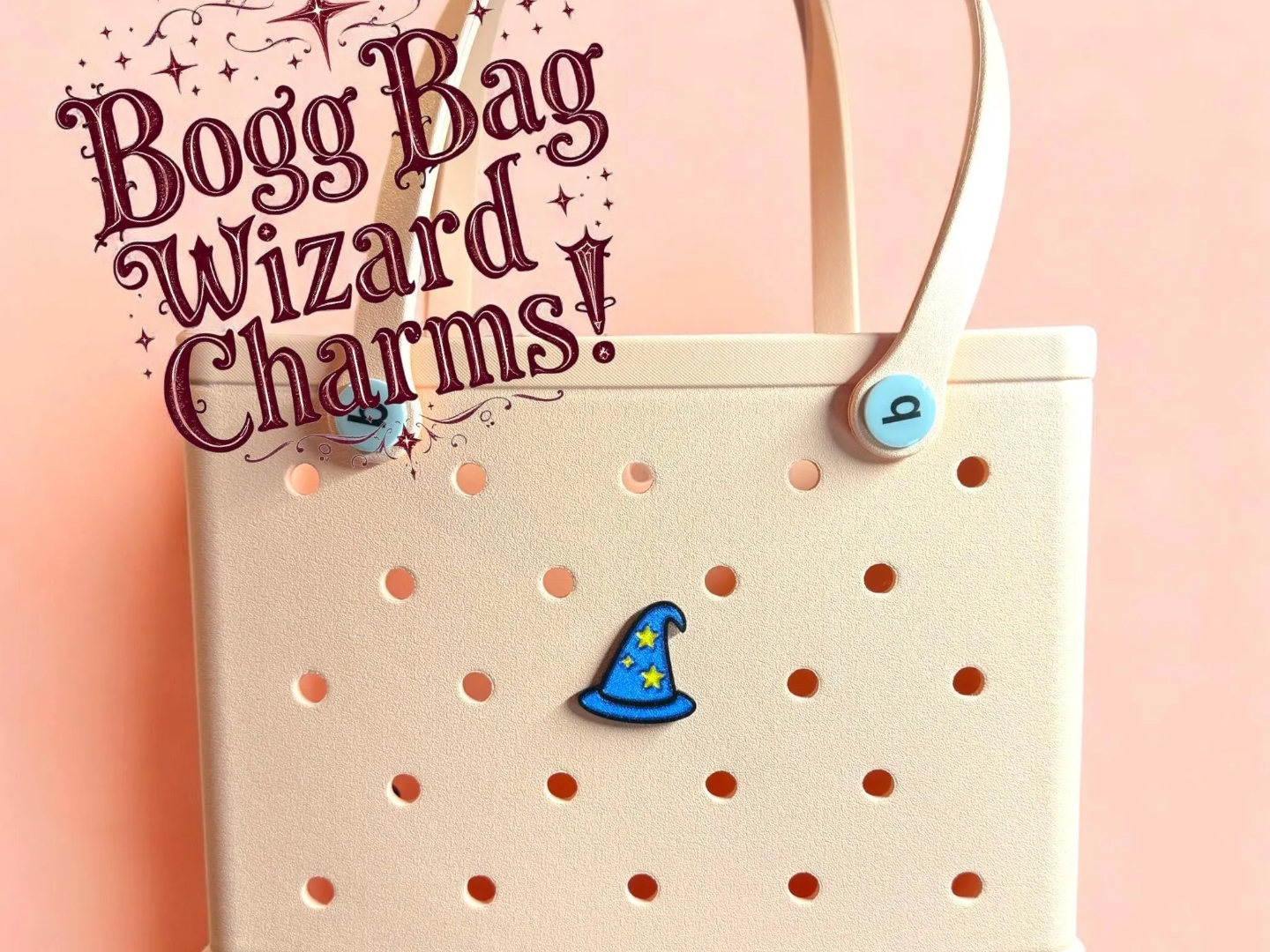 Wizard Hat Bogg Bag Charm