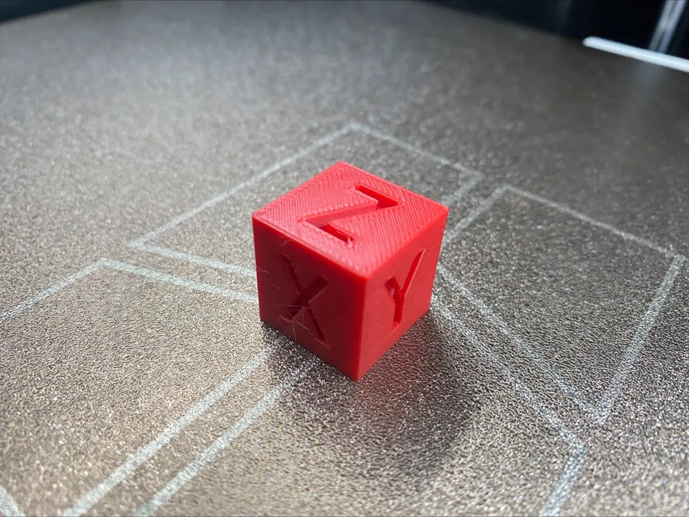 Original - XYZ 20mm Calibration Cube - Free 3D Print Model - MakerWorld