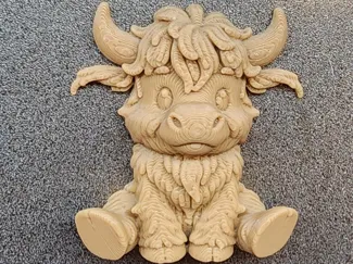 Highland Cow Fridge magnet