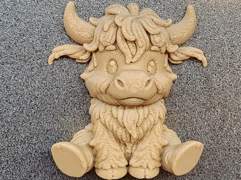 Highland Cow Fridge magnet