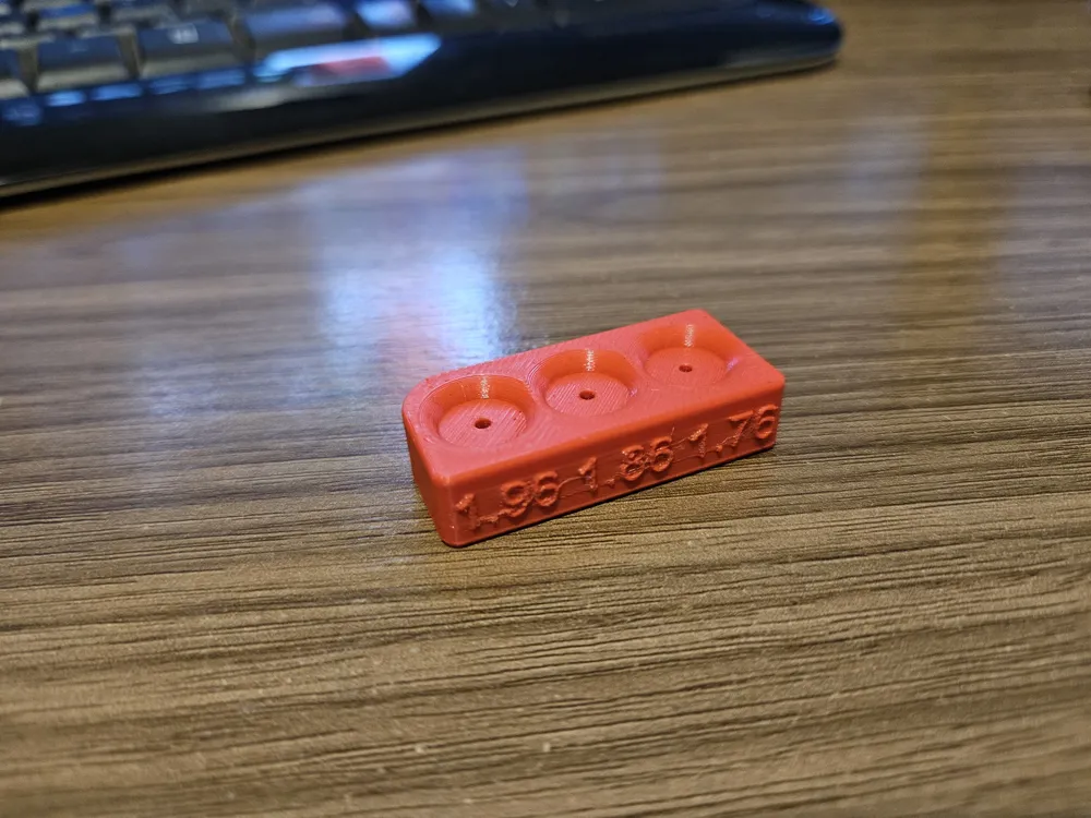 Filament Ruler Filament diameter test ruler - Free 3D Print Model - MakerWorld