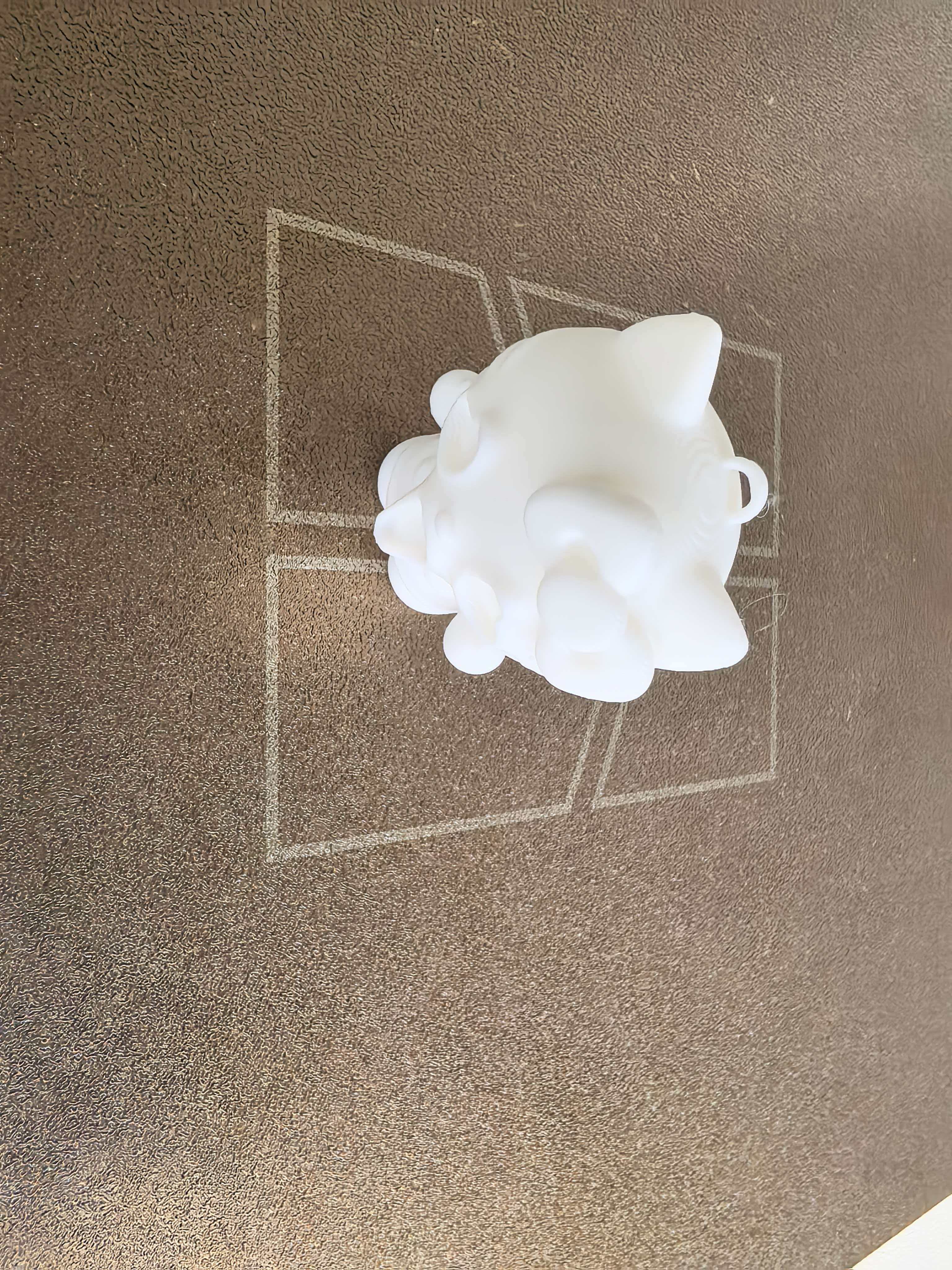 Miniatura 4 do modelo 3D Kitty Ghost Face