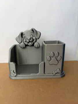 Organizador: Happy Puppy Desk Organizer – Cute Dog Design — vista de referencia 3