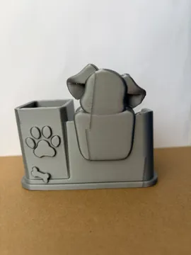 Organizador: Happy Puppy Desk Organizer – Cute Dog Design — vista de referencia 5