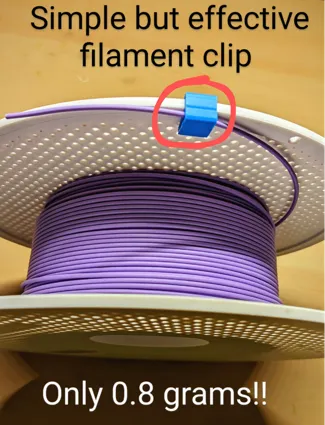 Fillament clip