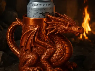 Drachen Krug Can Holder