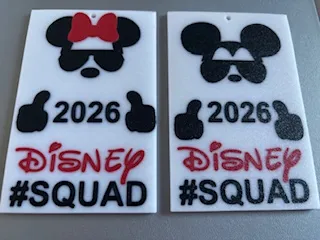 Disney Luggage Tags 2025 and 2026